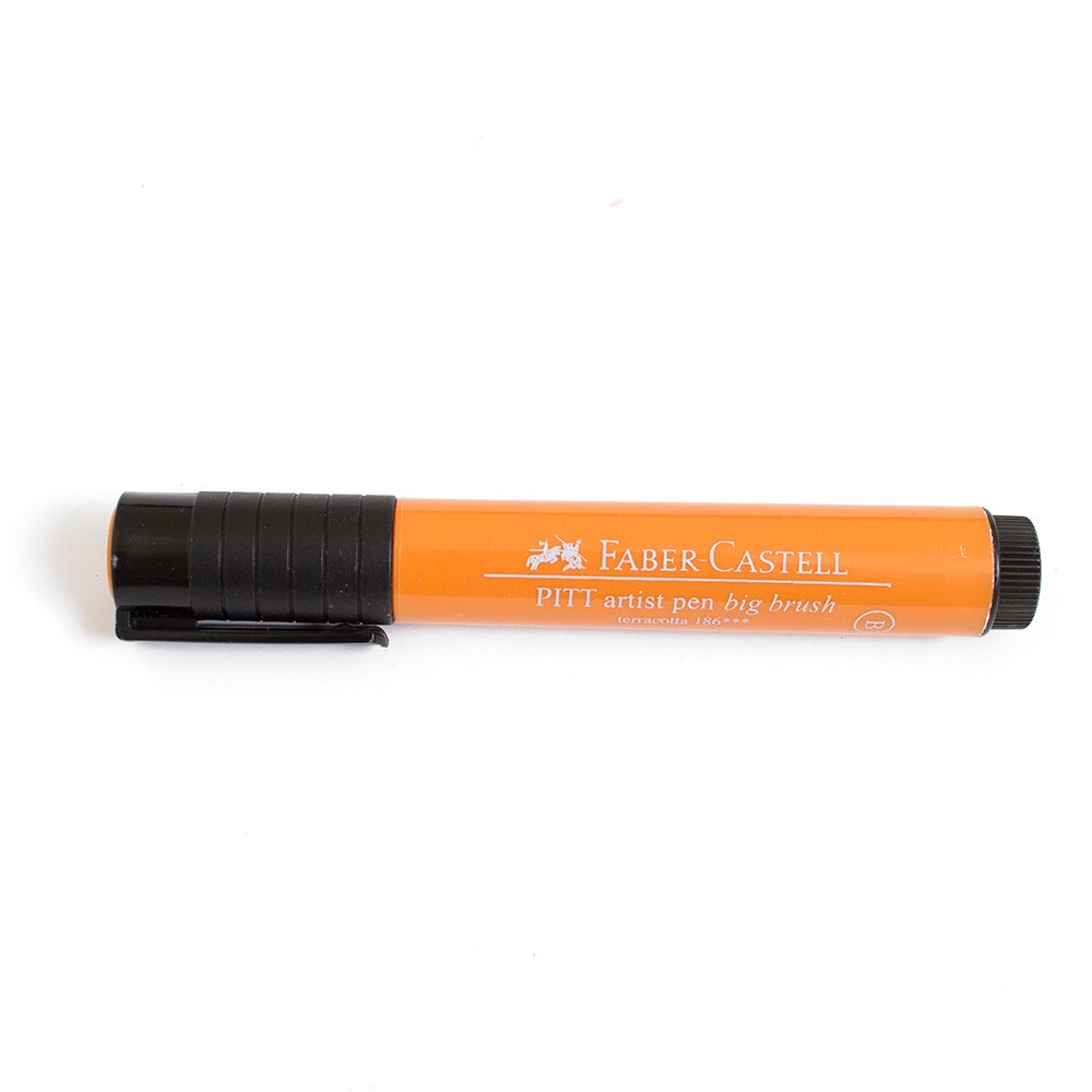 Faber Castell, Pitt, Artist, Big, Brush Pen, Terracotta
